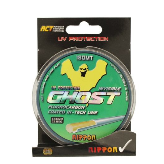Ghost 180 mt Fluoro Carbon Misina Nippon