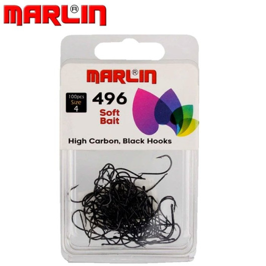 Marlin 496 Siyah Olta İğnesi Marlin 496 Siyah Olta İğnesi