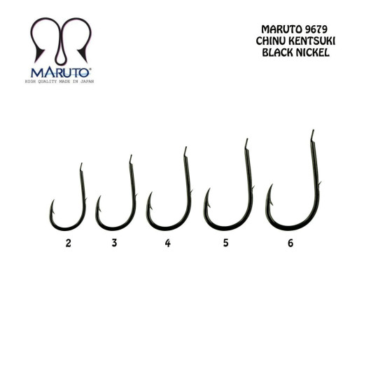 Maruto 9679 Bn Siyah Nikel Olta İğnesi