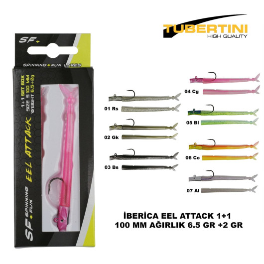 İberica Eel Attack Set 1+1 No: İberica Eel Attack Set 1+1 No: