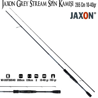 Jaxon Grey Stream Rod 265 Cm 10-40 Gr Jaxon Grey Stream Rod 265 Cm 10-40 Gr