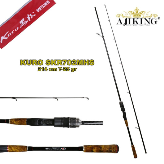 Kuro Skr-702Mhs 214 Cm Kamış 7-25 Gr Kuro Skr-702Mhs 214 Cm Kamış 7-25 Gr