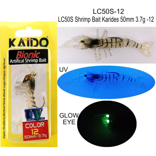 LC50S Shrimp Bait Karides 50mm 3.7gr