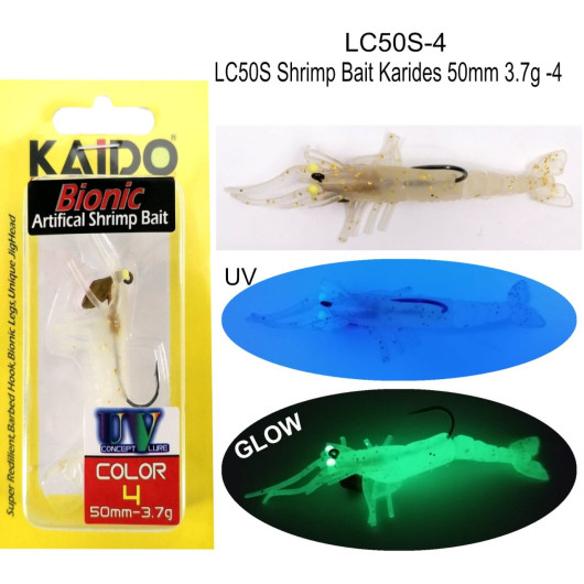 LC50S Shrimp Bait Karides 50mm 3.7gr