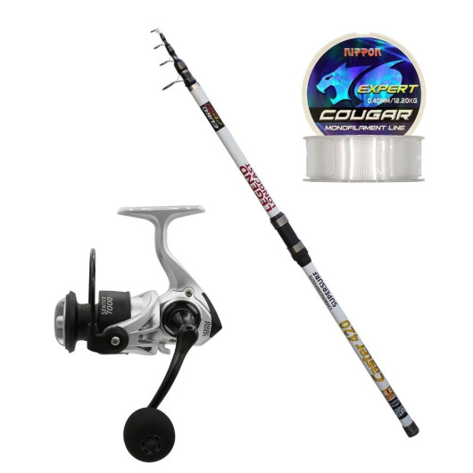 Eurofish Caster 420 100-220 GR + Eurofish Sentex 7000 Gri Olta Seti Eurofish Caster 420 100-220 GR + Eurofish Sentex 7000 Gri Olta Seti