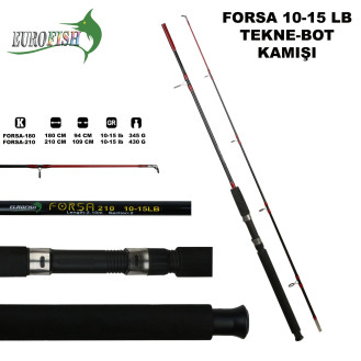 Forsa 2 Parçalı Tekne/Bot Kamışı Eurofish Forsa 2 Parçalı Tekne/Bot Kamışı Eurofish