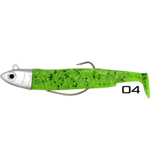 Minnow 6 Süper 90 mm Silikon 19g-2/0+1