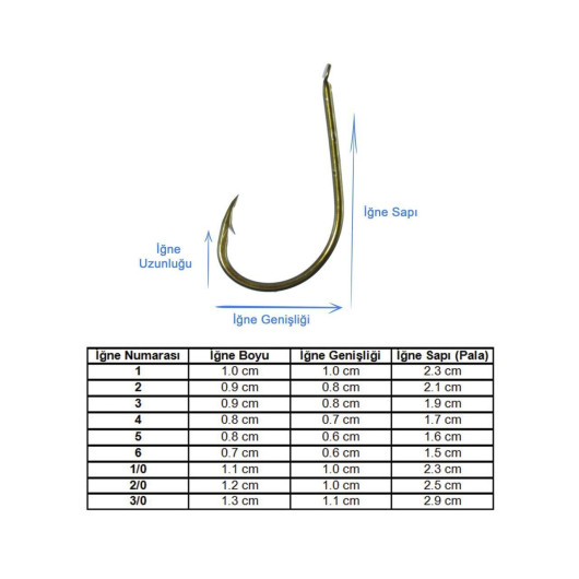 Marlin 530 Bronz İğne Marlin 530 Bronz İğne