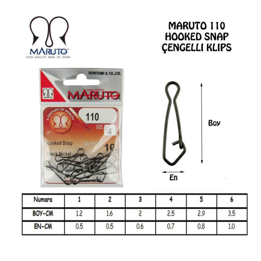Maruto 110 Klips (10) Maruto 110 Klips (10)