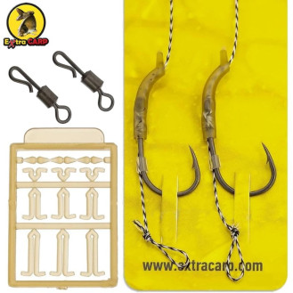 Carp Rig Exc 444, Hook No 4 /2 Rigs