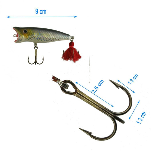 Jaxon H.S Popper 9 Cm 15 Gr Fe