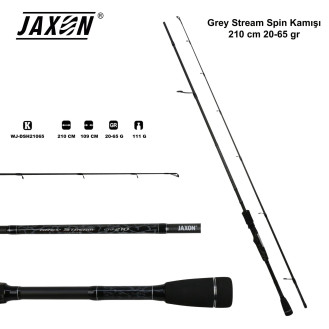 Jaxon Grey Stream Spin Kamışı 210 Cm 20-65g Jaxon Grey Stream Spin Kamışı 210 Cm 20-65g