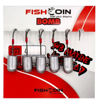 Fishcoin Bomb Jighead 8-2 Gr Fishcoin Bomb Jighead 8-2 Gr