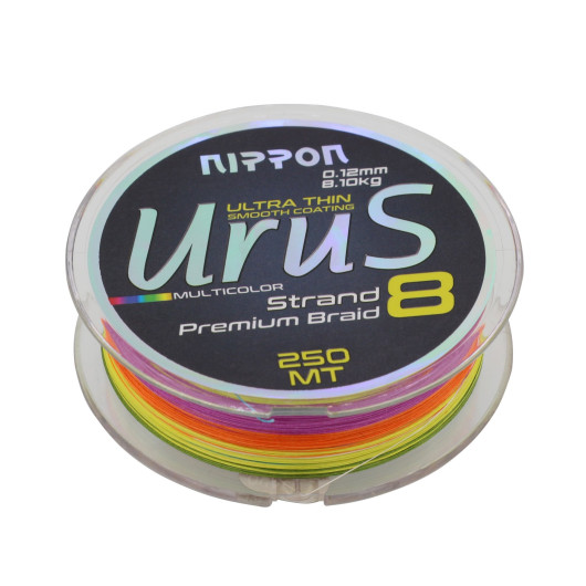 Urus 8X Braid 250 MT Multi Color Urus 8X Braid 250 MT Multi Color