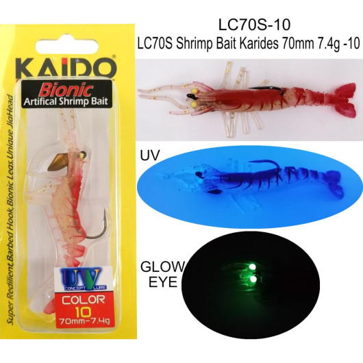 LC70S Shrimp Bait Karides 70mm 7.4gr