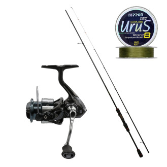 Kaido Bruser 225 0.5-7 gr Lrf Kamışı + Kaido Vip 800 Lrf Olta Makinesi Kaido Bruser 225 0.5-7 gr Lrf Kamışı + Kaido Vip 800 Lrf Olta Makinesi