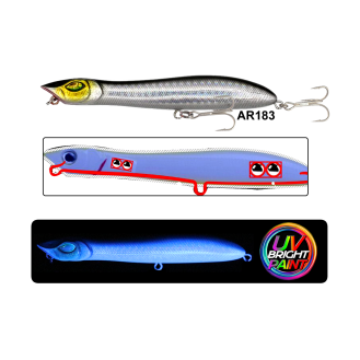 Croax Zigzag 106Mm 11Gr Su Üstü Maket Balık