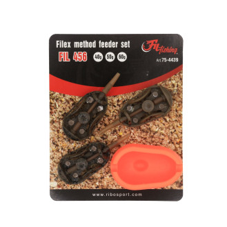 Filex Method Feeder Set Fil 456 40gr/50gr/60gr Filex Method Feeder Set Fil 456 40gr/50gr/60gr
