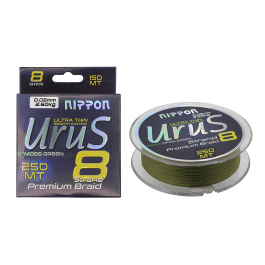 Urus 8X Braid 250 MT Moss Green