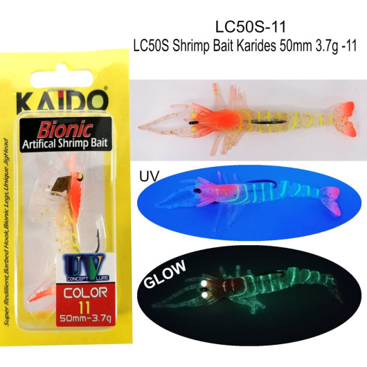LC50S Shrimp Bait Karides 50mm 3.7gr