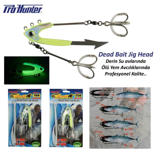 Bonito Dead Bait Jig Head (Bonito Ağırlık) 500 gr Bonito Dead Bait Jig Head (Bonito Ağırlık) 500 gr