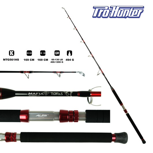 Mafia Toras MTG561HS 400-1200g 60-130lb Jig Kamışı
