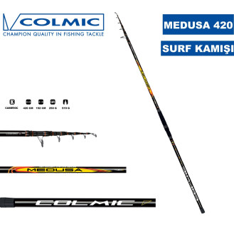Medusa 4.20 mt 250 gr Surf Kamışı Medusa 4.20 mt 250 gr Surf Kamışı