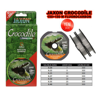 Jaxon Crocodile Fluocarbon 150+150Mt. Jaxon Crocodile Fluocarbon 150+150Mt.