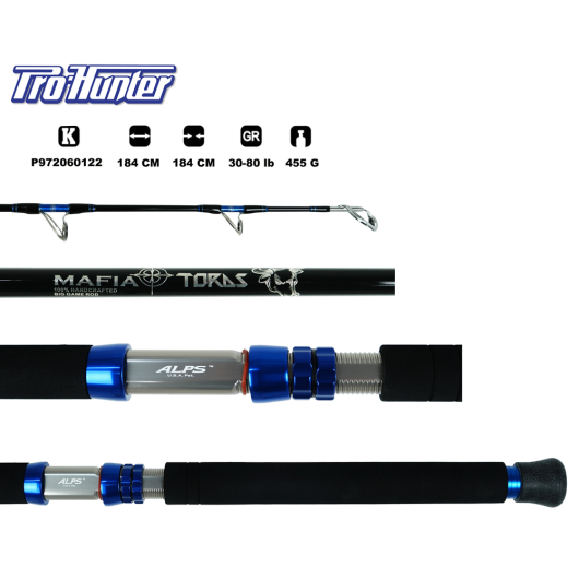 Mafia Toras MTG601MS 300-900g 30-80lb Jig Kamışı