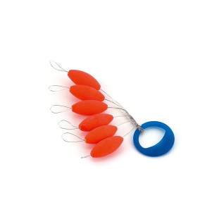Float Oval 7x15mm #2 Red (6) Yüzdürücü Stoper