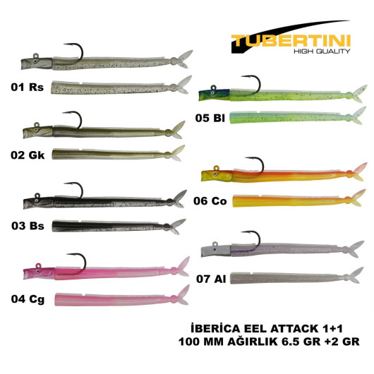 İberica Eel Attack Set 1+1 No: İberica Eel Attack Set 1+1 No: