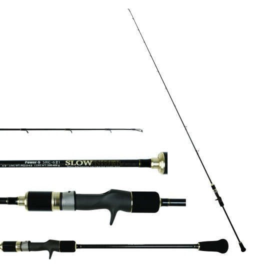 Slow Rider Black SRC-621/6 200-400g PE2,0-4,0 Jig Slow Rider Black SRC-621/6 200-400g PE2,0-4,0 Jig