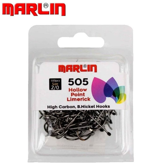 Marlin 505 Bn Siyah Nikel Olta İğnesi Marlin 505 Bn Siyah Nikel Olta İğnesi
