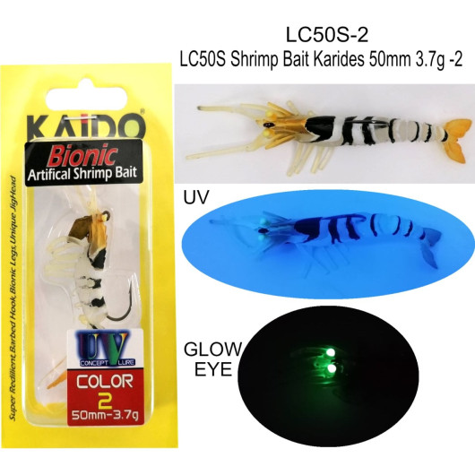 LC50S Shrimp Bait Karides 50mm 3.7gr