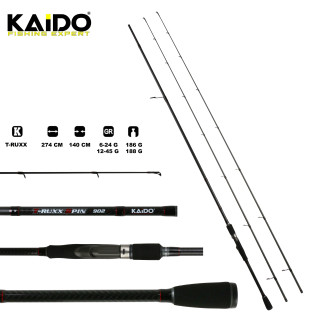 T-Ruxx Spin Kamışı 270 Cm (6-24/12-45gr) 2Uç
