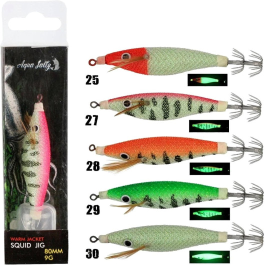 Vanator Squid Jig Kalamar Zokası 80mm 9gr Vanator Squid Jig Kalamar Zokası 80mm 9gr