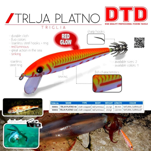 Trlja Platno 110 Mm Natural Surmulet Trlja Platno 110 Mm Natural Surmulet