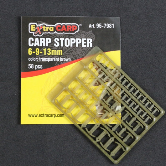 Carp Stopper 6-9-13Mm Brown Carp Stopper 6-9-13Mm Brown