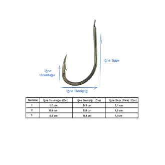 Marlin 9294 Bronz İğne