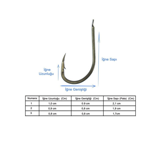 Marlin 9294 Bronz İğne