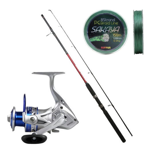 Eurofish Revenge 270 10-35 gr Spin Kamışı + Yumoshi QS 3000 Olta Seti Eurofish Revenge 270 10-35 gr Spin Kamışı + Yumoshi QS 3000 Olta Seti